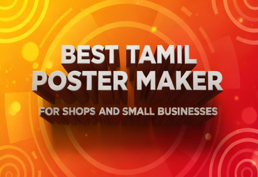 Best Tamil Poster Maker for Shops and Small Businesses | Tn Poster
