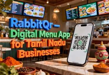 RabbitQr – Digital Menu App for Tamil Nadu Businesses